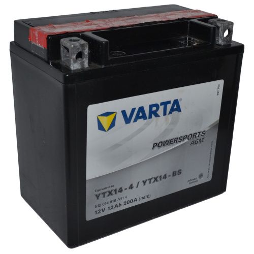 Аккумулятор VARTA YTX14-BS/TX14-BS 12Ah фото