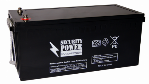 Аккумулятор SECURITY POWER SP SPL (200 A/H) 12V