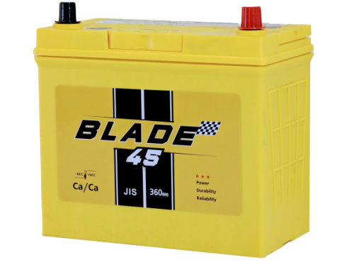 Аккумулятор BLADE Asia 12v, 45Ah, 360A, R+(0), B24, B00