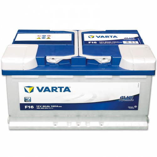 Аккумулятор VARTA Blue Dynamic F16 80 R+