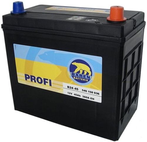 Аккумулятор BAREN PROFI 45 R+