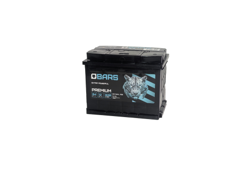Фото Аккумулятор BARS Premium 64 Ач, 620 А, 12 v, Обратная R+ (0), DIN L2, B13