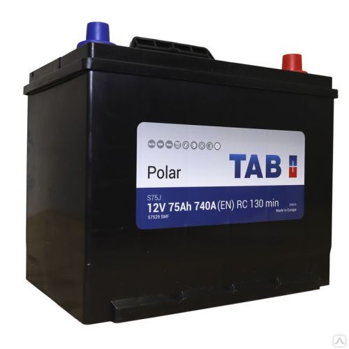 Аккумулятор TAB Polar S Asia 75 R+