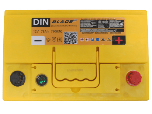 Фото Аккумулятор BLADE 78 Ач, 780 А, 12 v, Обратная R+ (0), DIN L3, B13