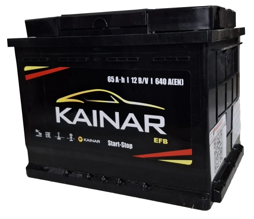 Фото Аккумулятор Kainar EFB 65 R (640A, 242*175*190)