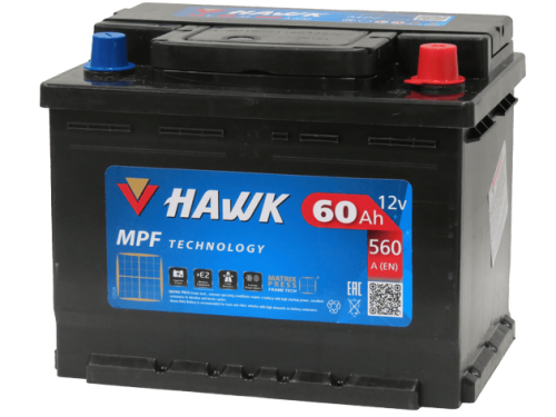 Аккумулятор HAWK 60 R+