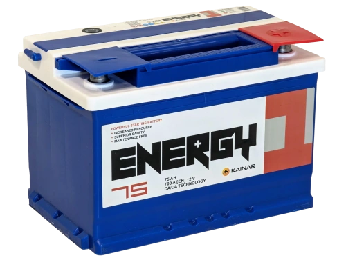 Аккумулятор ENERGY ONE 75 Ач, 700 А, 12 v, Обратная R+ (0), DIN L3, B13