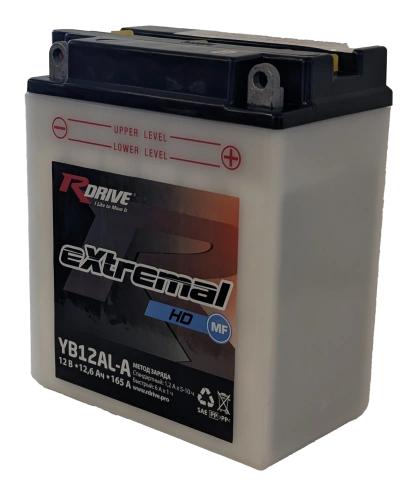 RDrive eXtremal HD YB12AL-A 12Ah (165А 134*80*160) фото
