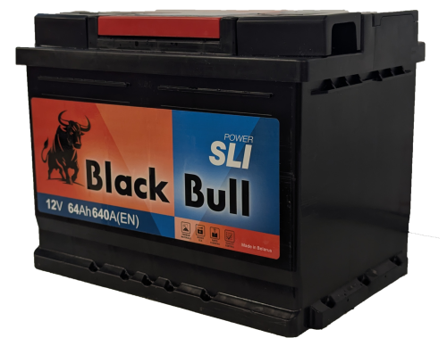 Фото BLACK BULL SLI 64 Ач, 640 А, 12v, Обратная R, L2