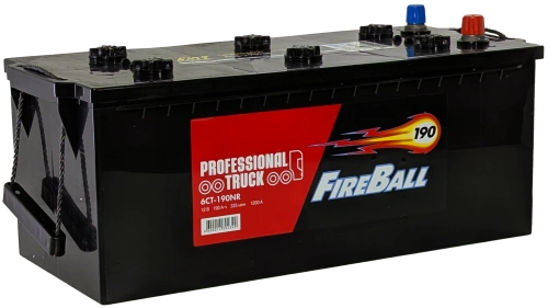Аккумулятор FIREBALL 190 Ач, 1200 А, 12 v, Обратная L+ (3) euro, D5 (B), B00 фото