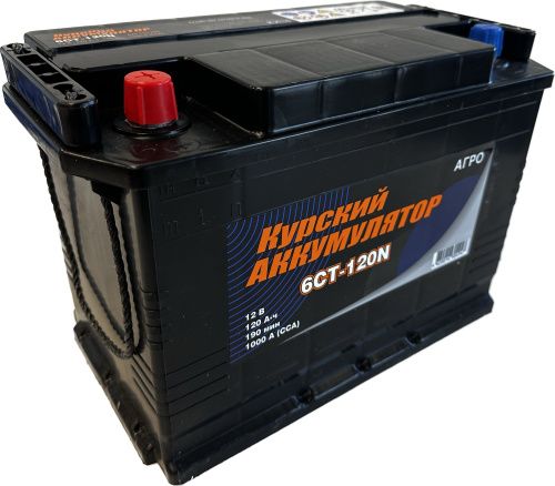 Аккумулятор КУРСКИЙ Аккумулятор 12v, 120Ah, 1000A, L+(3) euro, BCI/31, B13 фото