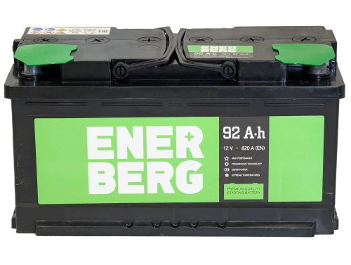 Аккумулятор ENERBERG 92 Ач, 820 А, 12 v, Обратная R+ (0), DIN L5, B13