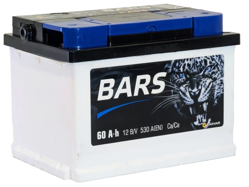 Аккумулятор BARS 60 R+ низк.