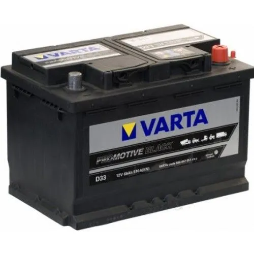 Аккумулятор VARTA ProMotive Black 66 Ач, 510 А, 12 v, Обратная R+ (0), DIN L2, B13