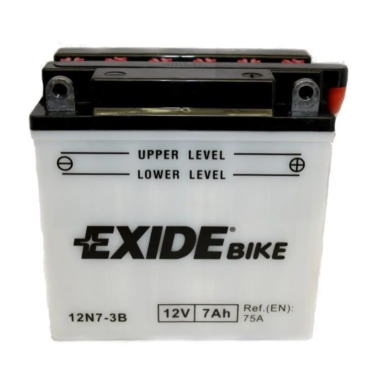 Аккумулятор EXIDE 12N7-3B 7 Ач, 75 А, 12 v, Обратная R+ (0)