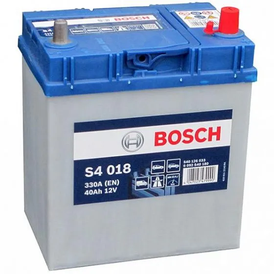 Аккумулятор BOSCH S4 018 540 126 033 (40) R+