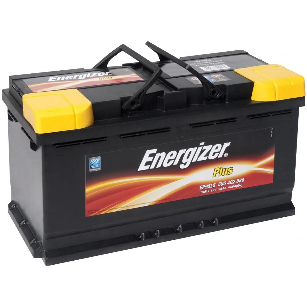 Аккумулятор ENERGIZER Plus 95 Ач, 800 А, 12 v, Обратная R+ (0), DIN L5, B13