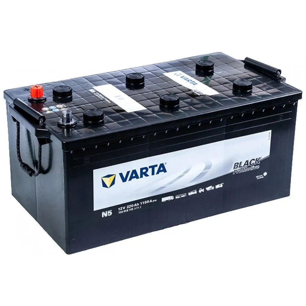 Аккумулятор VARTA ProMotive Black 220 Ач, 1150 А, 12 v, Обратная L+ (3) euro, D6 (C), B00