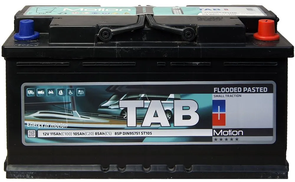 Аккумулятор TAB Motion Pasted EFB 105 Ач, 12 v, Обратная R+ (0)