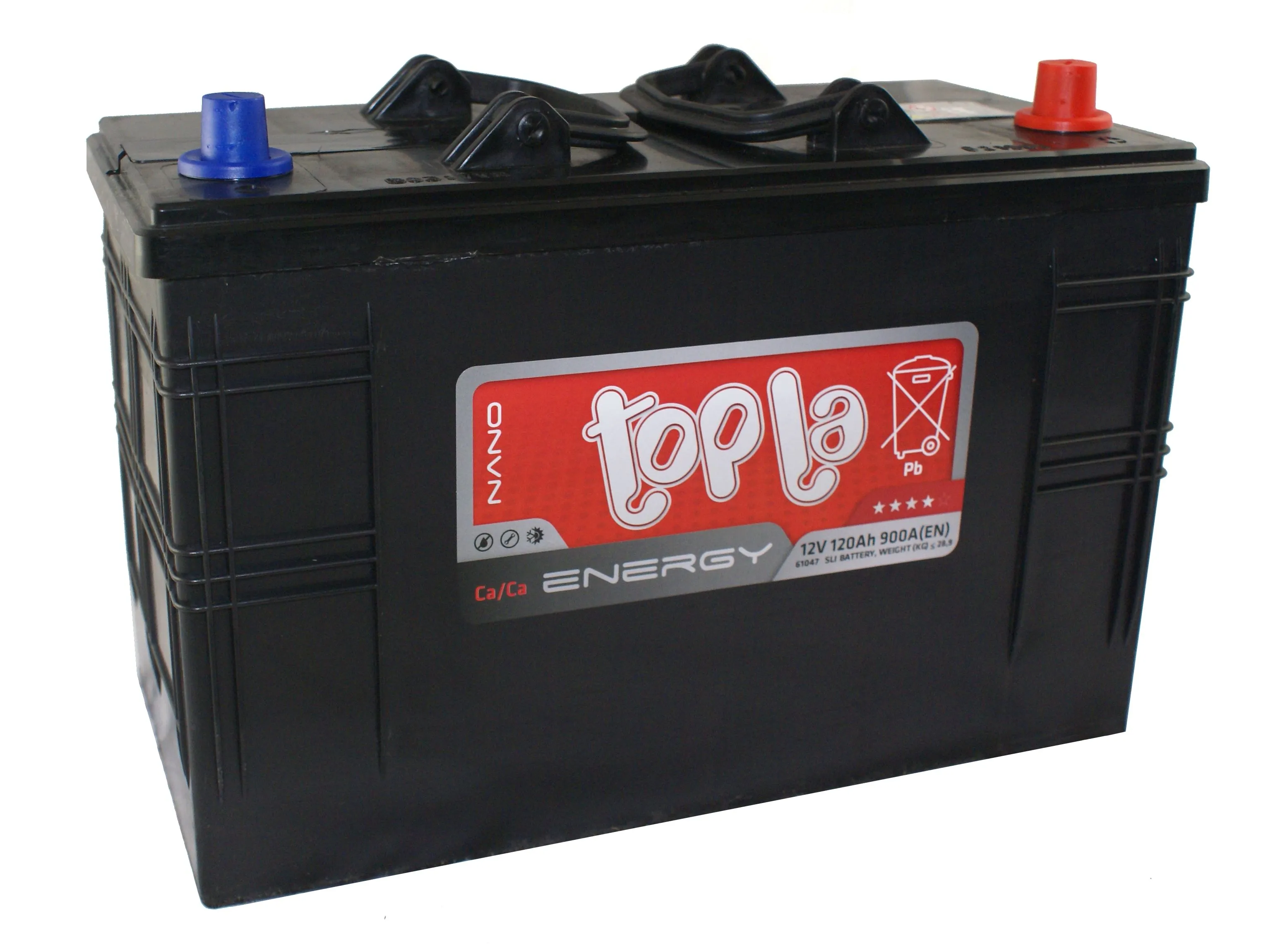 Аккумулятор TOPLA Energy 120 Ач, 900 А, 12 v, Прямая R+ (4) rus, D3, B00