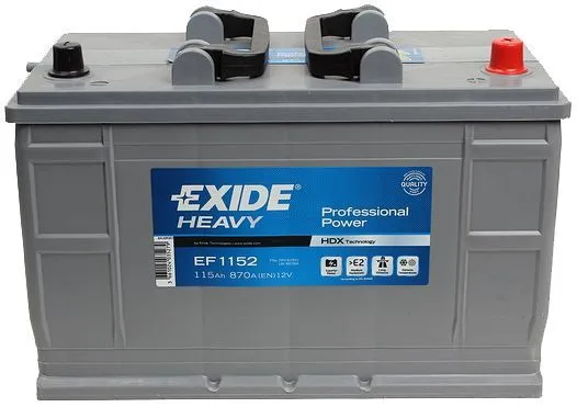 Аккумулятор EXIDE Professional Power 115 Ач, 870 А, 12 v, Обратная R+ (0), D3, B00