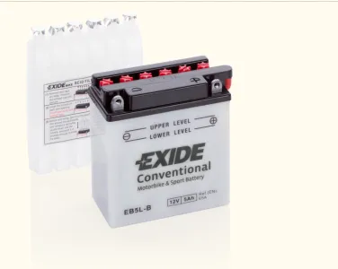 Аккумулятор EXIDE YB5L-B 5 Ач, 65 А, 12 v, Обратная R+ (0)