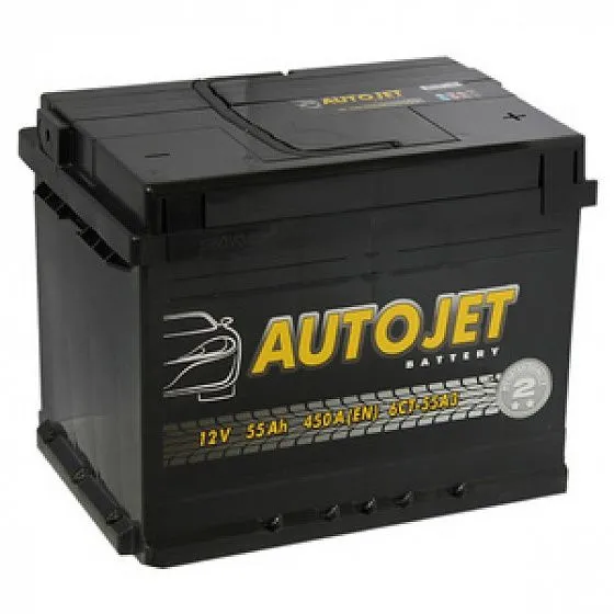 Аккумулятор AUTOJET 55 Ач, 450 А, 12 v, Обратная R+ (0), DIN L2, B13