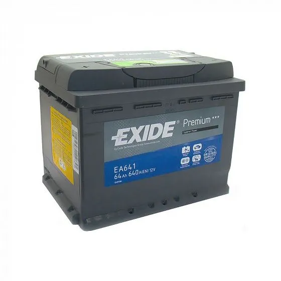 Аккумулятор EXIDE PREMIUM EA641 64 L+