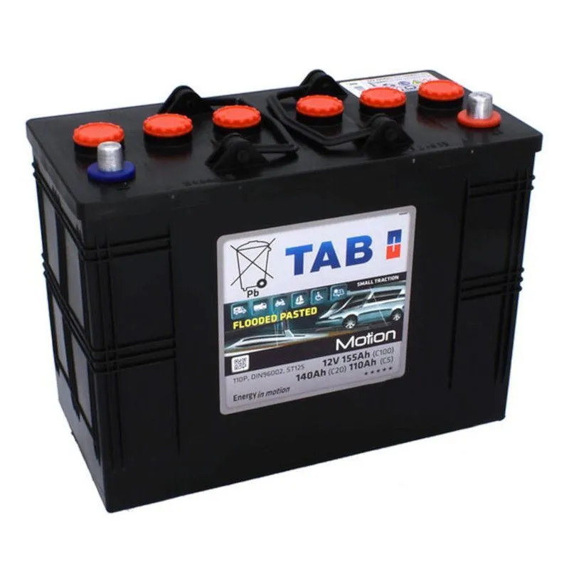 Аккумулятор TAB Motion Pasted EFB 110 A/H (C5) 140 A/H (C20) Ач, 12 v, Обратная R+ (0)