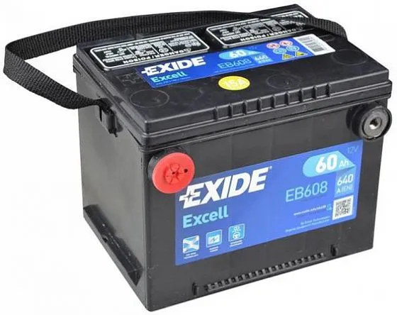 Аккумулятор EXIDE EXCELL EB608 60 L+