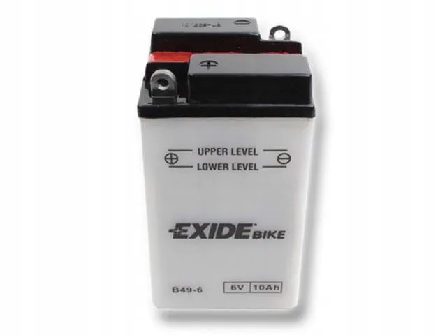 Аккумулятор EXIDE Bike 10 Ач, 90 А, 6 v, Диагональная (2)