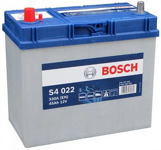 Аккумулятор BOSCH S4 022 545 157 033 (45) L+