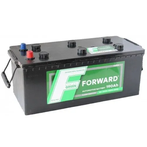 Аккумулятор FORWARD Green 190 Ач, 1250 А, 12 v, Обратная L+ (3) euro, D5 (B), B00