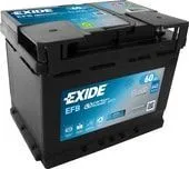 Аккумулятор EXIDE EFB 60 Ач, 640 А, 12 v, Обратная R+ (0), DIN L2, B13