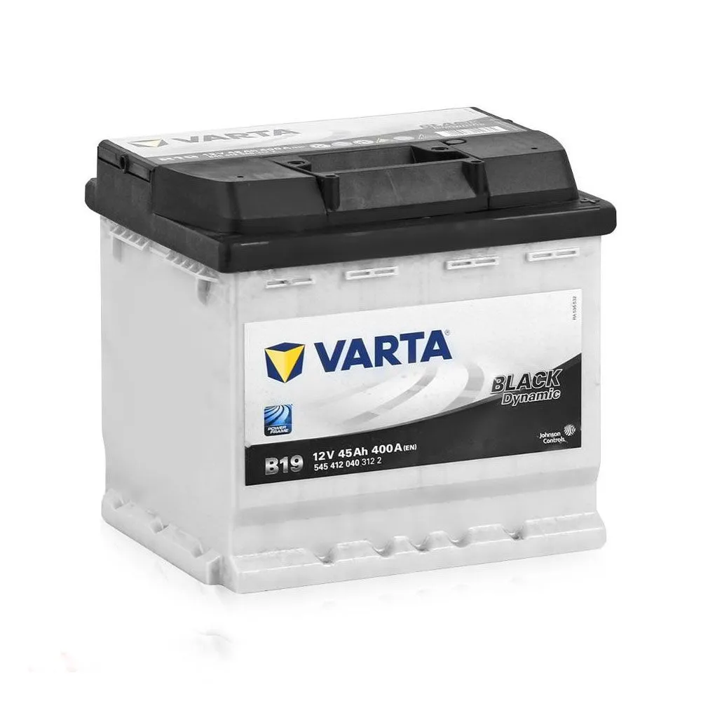 Аккумулятор VARTA Black Dynamic 45 Ач, 400 А, 12 v, Обратная R+ (0), DIN L1, B13