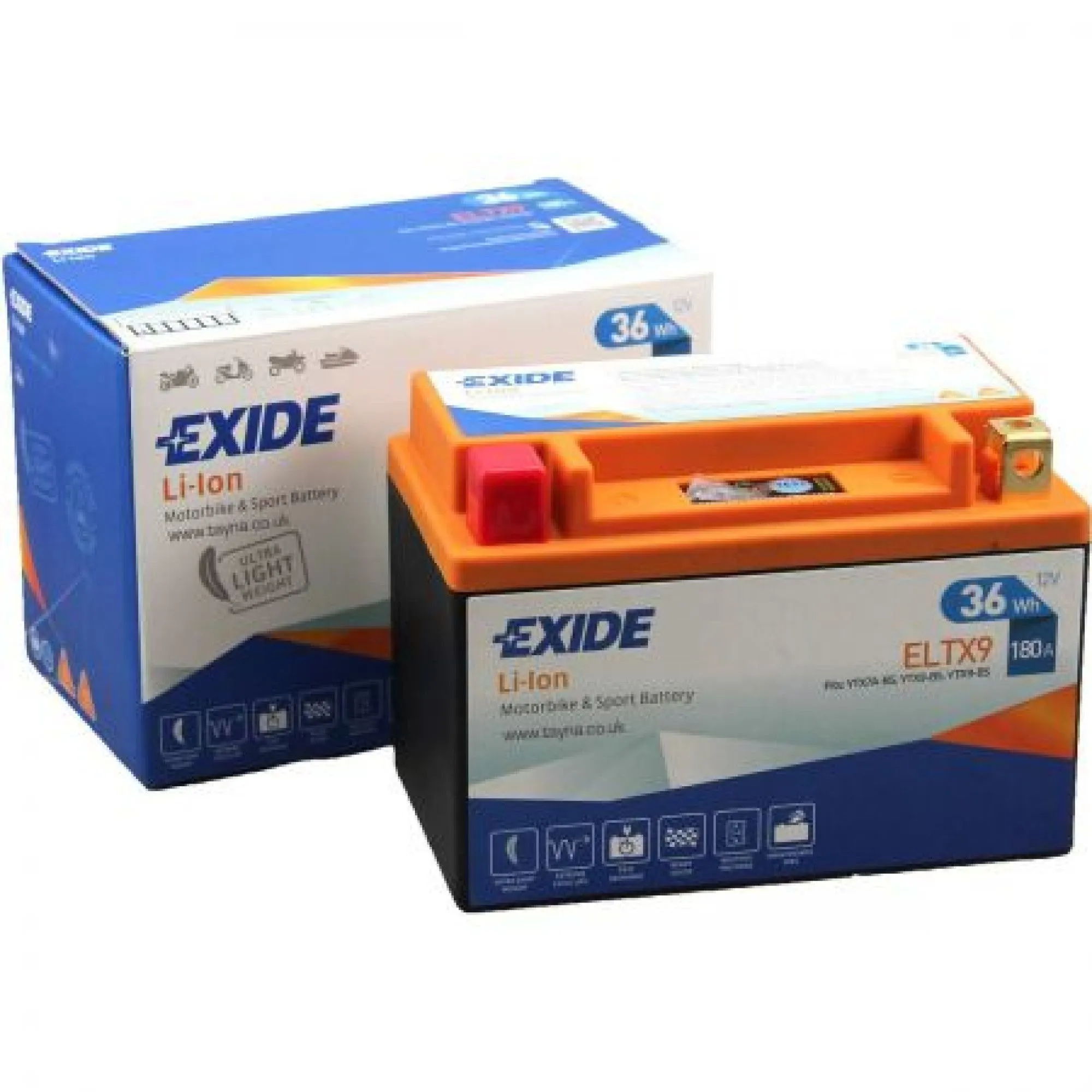 Аккумулятор EXIDE ELTX9 AGM 3 Ач, 180 А, 12 v, Прямая L+ (1)