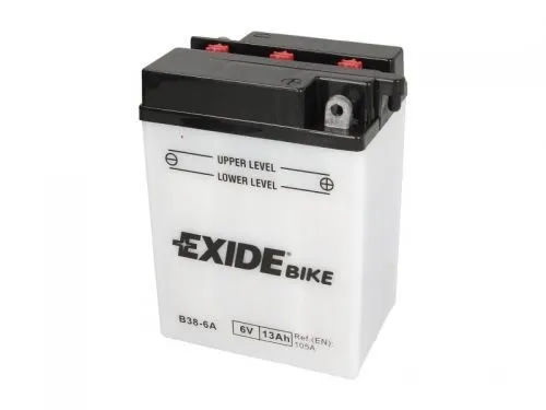 Аккумулятор EXIDE Bike 13 Ач, 105 А, 6 v, Обратная R+ (0)