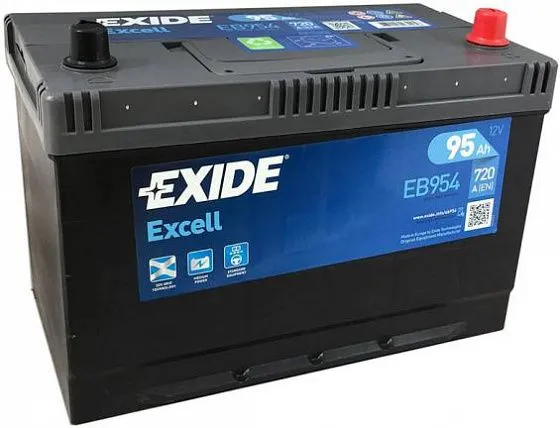 Аккумулятор EXIDE EXCELL EB954 95 R+