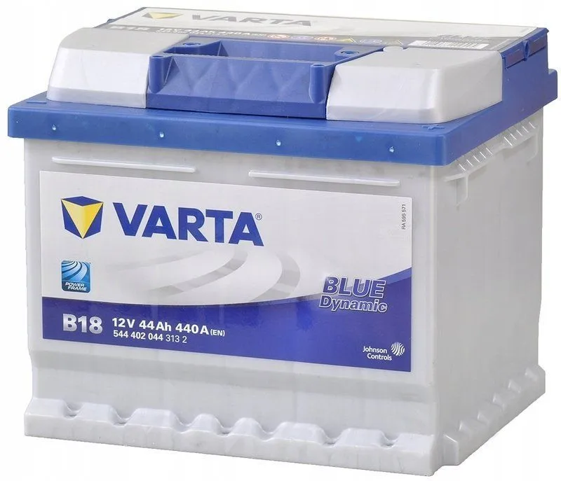 Аккумулятор VARTA Blue Dynamic 44 Ач, 440 А, 12 v, Обратная R+ (0), DIN LB1, B13