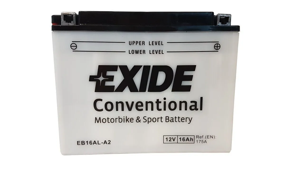 Аккумулятор EXIDE YB16AL-A2 16 Ач, 175 А, 12 v, Обратная R+ (0)