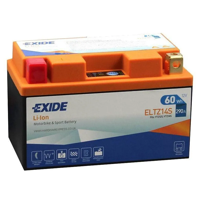 Аккумулятор EXIDE ELTZ14S AGM 5 Ач, 290 А, 12 v, Прямая L+ (1)