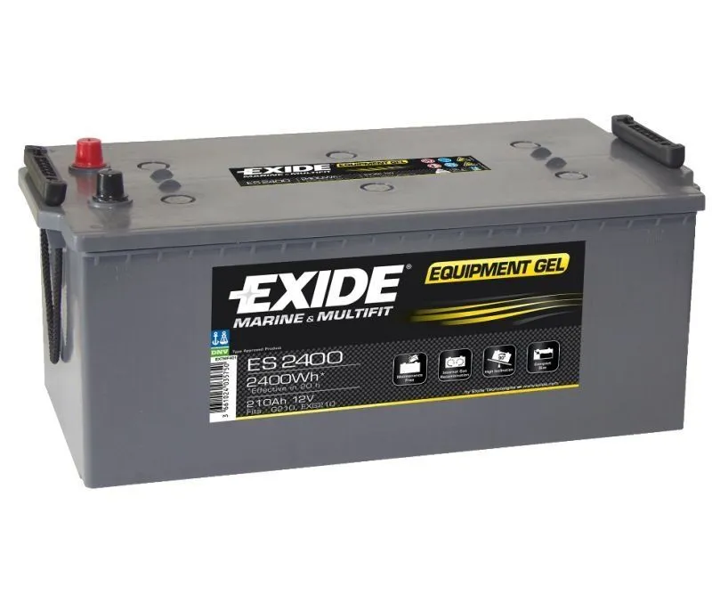 Аккумулятор EXIDE ES2400 210 Ач, 1030 А, 12 v, Обратная L+ (3) euro, D6 (C), B00