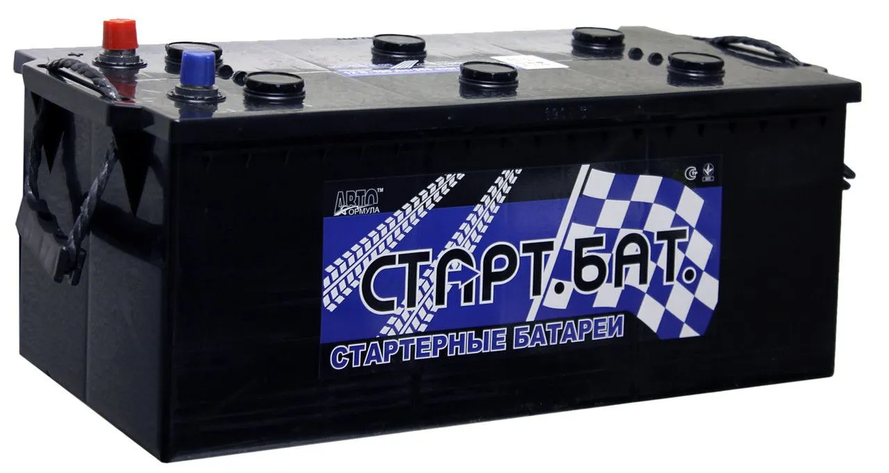 Аккумулятор СТАРТБАТ 225 Ач, 1500 А, 12 v, Обратная L+ (3) euro, D6 (C), B00