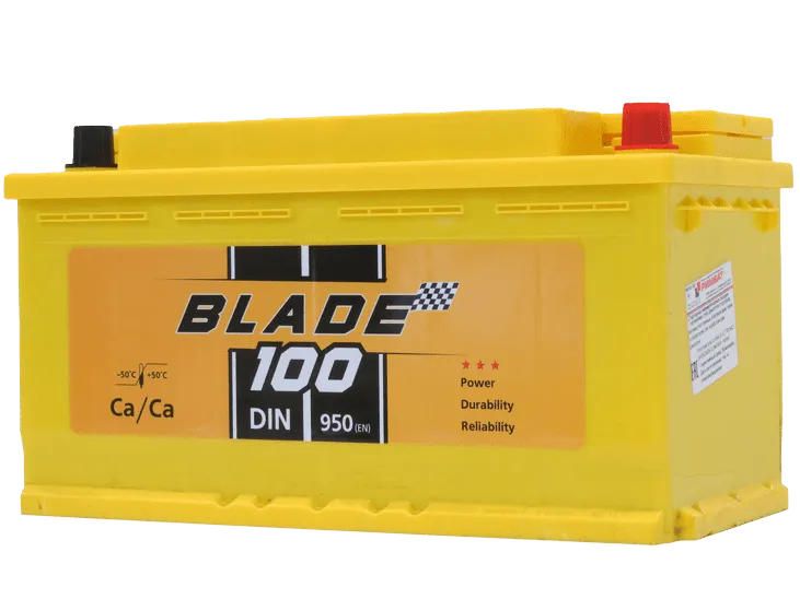 Аккумулятор BLADE 100 Ач, 950 А, 12 v, Обратная R+ (0), DIN L5, B13