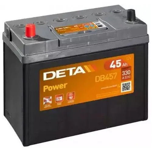 Аккумулятор DETA Senator 3 45 Ач, 390 А, 12 v, Прямая L+ (1), JIS B24, B00