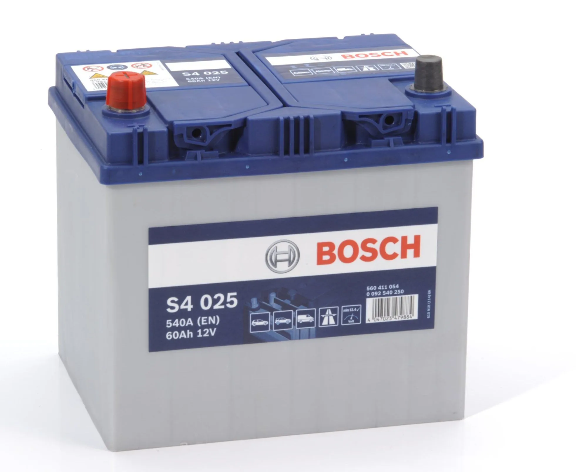 Аккумулятор Bosch S4 Asia 60 JL+