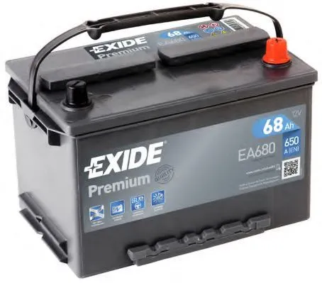 Аккумулятор EXIDE PREMIUM EA680 68 R+