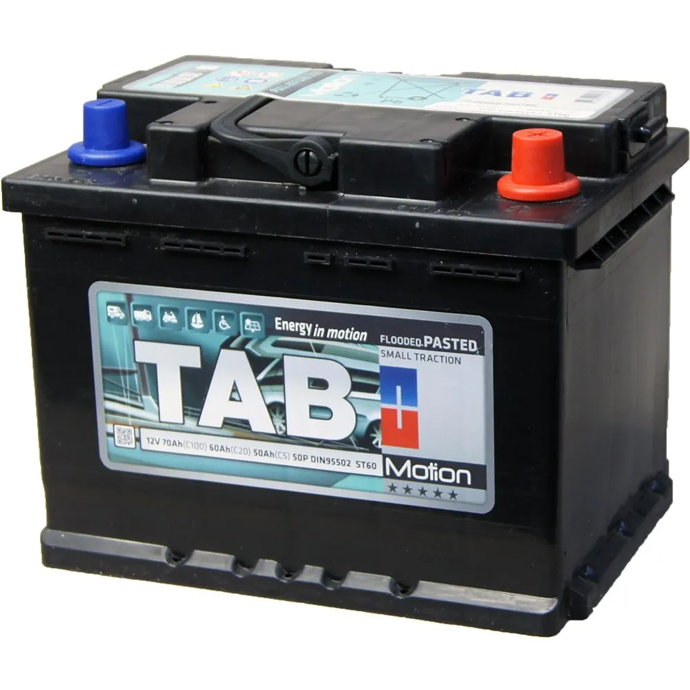 Аккумулятор TAB Motion Pasted EFB 50 Ач, 12 v, Обратная R+ (0)