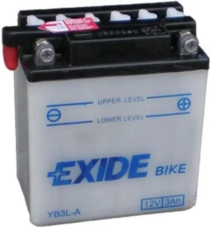 Аккумулятор EXIDE EB3L-A 5 Ач, 40 А, 12 v, Обратная R+ (0)