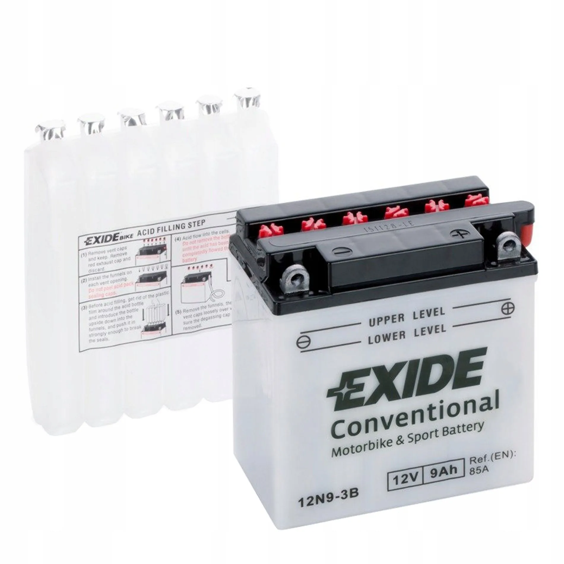 Аккумулятор EXIDE 12N12A-4A-1 12 Ач, 115 А, 12 v, Обратная R+ (0)